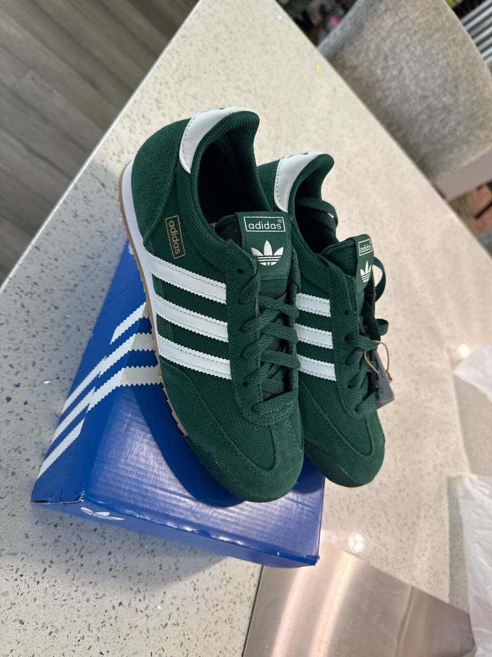adidas R71 Collegiate Green White Sneakers IH1326 Size US 5